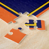 Puzzle 1920s Orbite Orange étiquette de caisse de fruits (Côté)