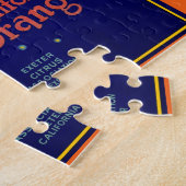 Puzzle 1920s Orbite Orange étiquette de caisse de fruits (Côté)