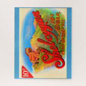 Puzzle 1920s Sheboygan cigar label (Vertical)