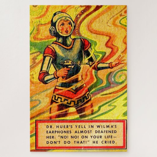 Puzzle 1930 Buck Rogers bande dessinée Wilma Deering (Vertical)