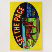 Puzzle 1930 Définir le étiquette de caisse de légumes Pac (Vertical)