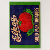 Puzzle 1930 Elkay Solid Pack Tomates peut étiquette (Vertical)