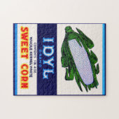 Puzzle 1930 Idyl Sweet Corn étiquette (Horizontal)