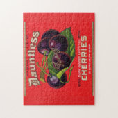 Puzzle 1930s Cerises innombrables dans le sirop lourd peu (Vertical)