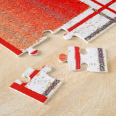 Puzzle 1930s Christmas Scottie dog says ‘Cheerio’ (Côté)