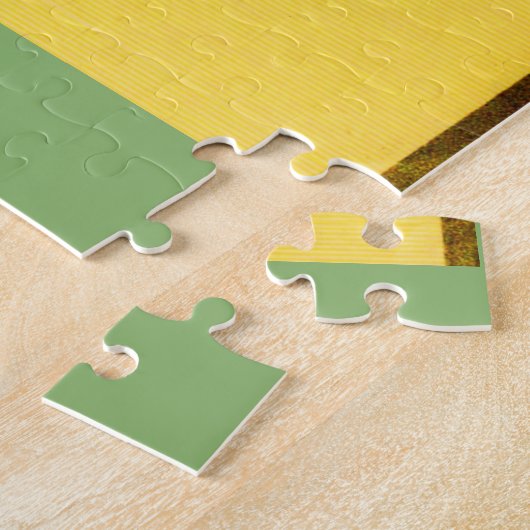 Puzzle 1930s Marvel saumon peut étiquette (Côté)