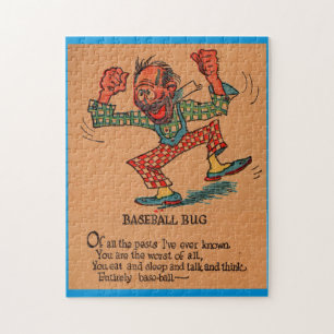 Puzzle 1930s vinegar valentine: the Baseball Bug