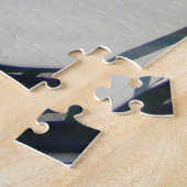 Puzzle 1934 Riley 9 Lynx Tourer à la cathédrale de Wells (Côté)