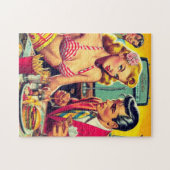 Puzzle 1950 Retro Coulpe (Horizontal)