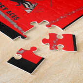 Puzzle 1950 trois as pour peignes Ace (Côté)