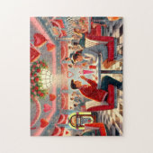 Puzzle 1950s Valentine Diner Retro Romance (Vertical)