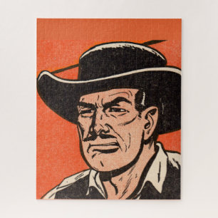 Puzzle 1955 Un méchant occidental de Billy the Kid BD