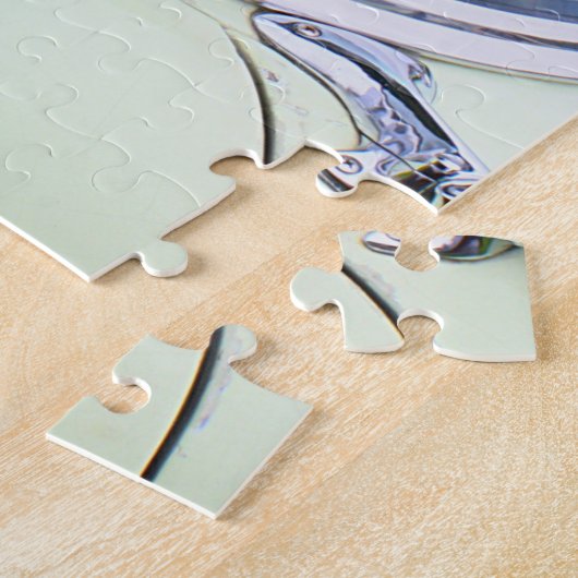 Puzzle 1956 Classic Car Windshield, Vent Window, & Visor (Côté)