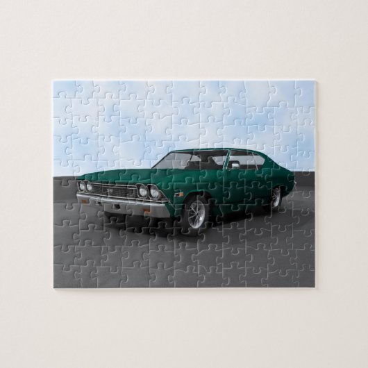 Puzzle : 1968 Chevelle SS : Green Finish (Horizontal)