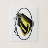 PUZZLE 1969 JAUNE DE CAMARO Z28 (Vertical)