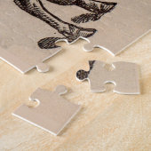 Puzzle 19e century print cotswold sheep (Côté)