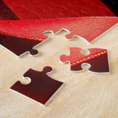 Puzzle 1 An A Anniversaire Coin Rouge Ruban (Côté)