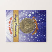 Puzzle 1 An Récupération Pièce Anniversaire Vous Êtes Un (Horizontal)