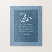 Puzzle 1 Corinthiens 13:7 L'amour supporte tout (Vertical)