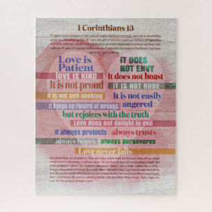 Puzzle 1 Corinthiens 13 - Amour