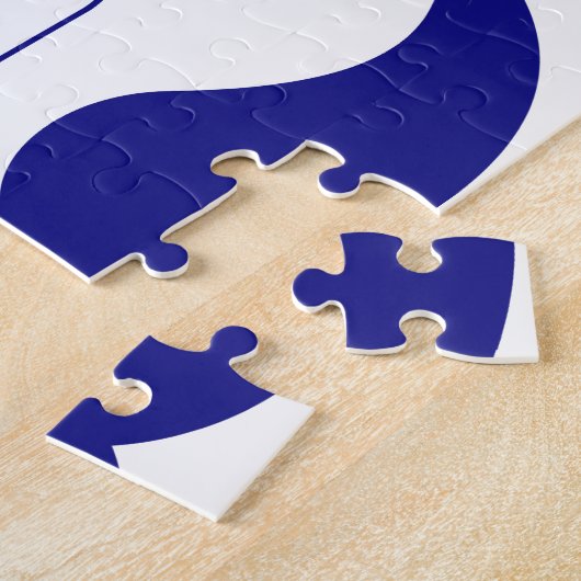 Puzzle #1 Papa Blue Mustache (Côté)