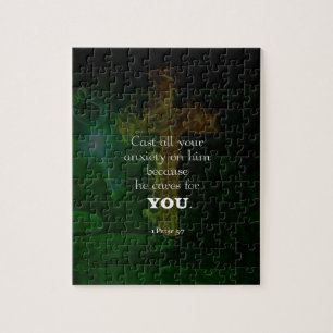 Puzzle 1 Pierre 5:7 Mise en oeuvre des versets bibliques 