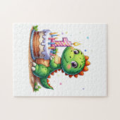 Puzzle 1er anniversaire de Dino (Horizontal)
