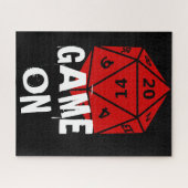 Puzzle 20 Die Assistée - Gamer (Horizontal)