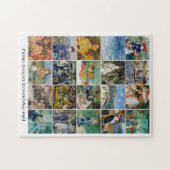 Puzzle 20 Peintures de Pierre Auguste Renoir (Horizontal)