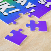 Puzzle 21e anniversaire : coloré, amusant Motif arc-en-ci (Côté)