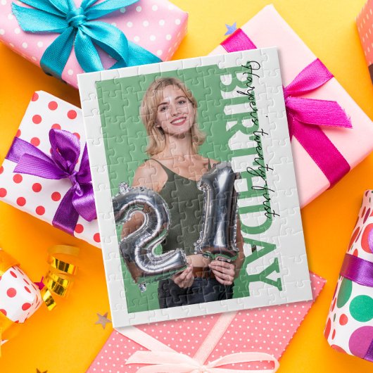 Puzzle 21st Birthday Photo college Party