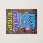 Puzzle 23e anniversaire ~ Amusant, Graffiti urbain inspir (Horizontal)