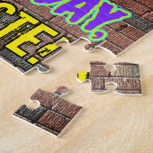 Puzzle 23e anniversaire ~ Amusant, Graffiti urbain inspir (Côté)