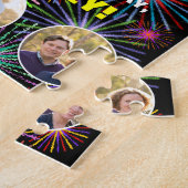 Puzzle 23e anniversaire : Arc en ciel amusant #, Nom pers (Côté)