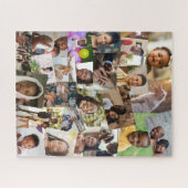 Puzzle 24 Haphazardly Overlapping Photos Collage Modèle (Horizontal)