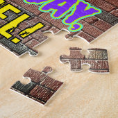 Puzzle 26e anniversaire ~ Amusant, Graffiti urbain inspir (Côté)