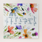 Puzzle 2 Corinthiens 3:17 Liberté Bible Verse (Horizontal)