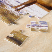 Puzzle 2~ deux Bull Elk dans la neige (Côté)