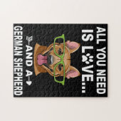 Puzzle 2 Tout Ce Dont Vous Avez Besoin Est L'Amour Et Un  (Horizontal)