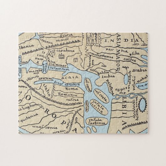 Puzzle 2ème siècle de CARTE du MONDE (Horizontal)
