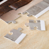 Puzzle 30e anniversaire ajouter nom date année photo blan (Côté)