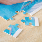 Puzzle 30e anniversaire ajouter nom date année photo blan (Côté)