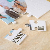 Puzzle 30e anniversaire Collage photo Neutre Numéro 30 (Côté)