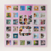 Puzzle 30e anniversaire Famille Photo souvenir Collage (Horizontal)