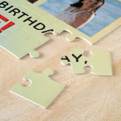 Puzzle 33e anniversaire : Arc-en-ciel amusant #, Nom pers (Côté)