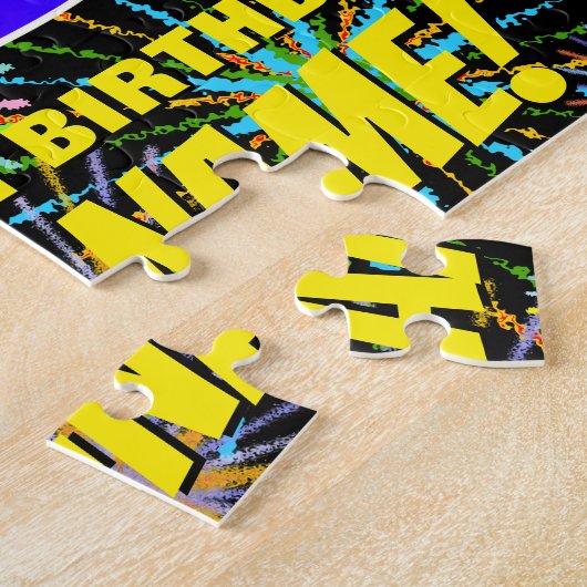 Puzzle 33e anniversaire : Feu d'artifice festif amusant e (Côté)