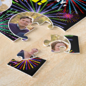 Puzzle 36e anniversaire : Arc en ciel amusant #, Nom pers (Côté)