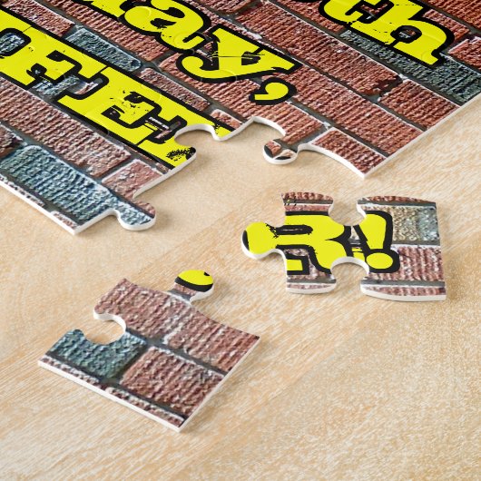 Puzzle 36e anniversaire : Arc en ciel inspiré par les gra (Côté)