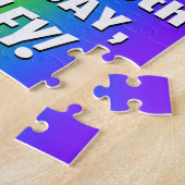 Puzzle 36e anniversaire : coloré, amusant Motif arc-en-ci (Côté)