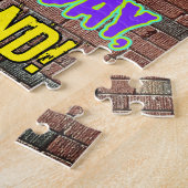 Puzzle 39e anniversaire ~ Amusant, Graffiti urbain inspir (Côté)